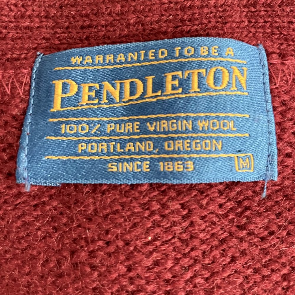 Vintage Pendleton Wool Button Front Sweater Vest - image 3